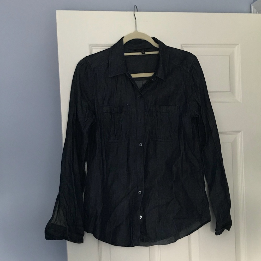 Express Denim button up shirt Size S